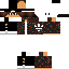 Minecraft skin texture, 64x64 pixels