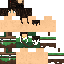 Minecraft skin texture, 64x64 pixels