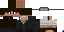 Minecraft skin texture, 64x32 legacy pixels