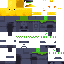 Minecraft skin texture, 64x64 pixels