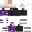 Minecraft skin texture, 64x64 pixels