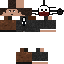 Minecraft skin texture, 64x64 pixels