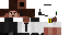 Minecraft skin texture, 64x32 legacy pixels
