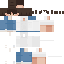 Minecraft skin texture, 64x64 pixels