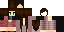 Minecraft skin texture, 64x32 legacy pixels