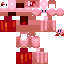 Minecraft skin texture, 64x64 pixels