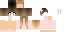 Minecraft skin texture, 64x32 legacy pixels