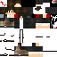 Minecraft skin texture, 64x64 pixels