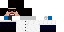 Minecraft skin texture, 64x32 legacy pixels