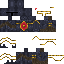 Minecraft skin texture, 64x64 pixels