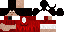 Minecraft skin texture, 64x32 legacy pixels