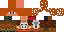 Minecraft skin texture, 64x32 legacy pixels