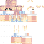 Minecraft skin texture, 64x64 pixels