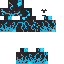 Minecraft skin texture, 64x64 pixels