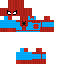 Minecraft skin texture, 64x64 pixels