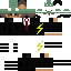 Minecraft skin texture, 64x64 pixels