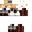 Minecraft skin texture, 64x64 pixels