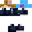 Minecraft skin texture, 64x64 pixels