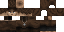 Minecraft skin texture, 64x32 legacy pixels
