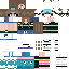 Minecraft skin texture, 64x64 pixels