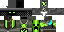 Minecraft skin texture, 64x32 legacy pixels