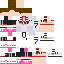 Minecraft skin texture, 64x64 pixels
