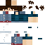 Minecraft skin texture, 64x64 pixels