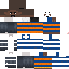 Minecraft skin texture, 64x64 pixels