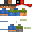 Minecraft skin texture, 64x64 pixels