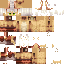 Minecraft skin texture, 64x64 pixels