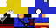 Minecraft skin texture, 64x32 legacy pixels