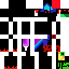 Minecraft skin texture, 64x64 pixels