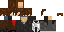 Minecraft skin texture, 64x32 legacy pixels