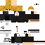 Minecraft skin texture, 64x64 pixels