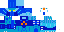 Minecraft skin texture, 64x32 legacy pixels