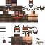Minecraft skin texture, 64x64 pixels