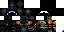 Minecraft skin texture, 64x32 legacy pixels