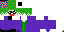 Minecraft skin texture, 64x32 legacy pixels