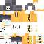 Minecraft skin texture, 64x64 pixels