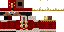 Minecraft skin texture, 64x32 legacy pixels