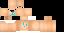 Minecraft skin texture, 64x32 legacy pixels