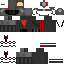 Minecraft skin texture, 64x64 pixels