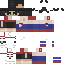 Minecraft skin texture, 64x64 pixels