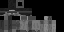 Minecraft skin texture, 64x32 legacy pixels