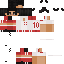 Minecraft skin texture, 64x64 pixels