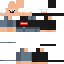 Minecraft skin texture, 64x64 pixels
