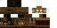 Brown Minecraft skin texture, 64x32 legacy pixels