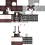 Minecraft skin texture, 64x64 pixels