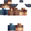 Minecraft skin texture, 64x64 pixels