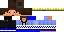 Minecraft skin texture, 64x32 legacy pixels